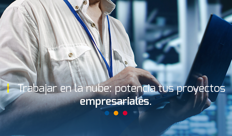 banner trabajar en la nube